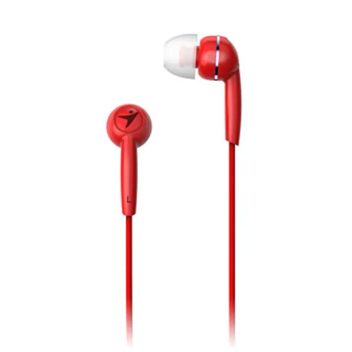 Termék főképe Genius HS-M320, sluchátka, bez ovládání hlasitosti, červené, špuntová typ 3.5 mm jack