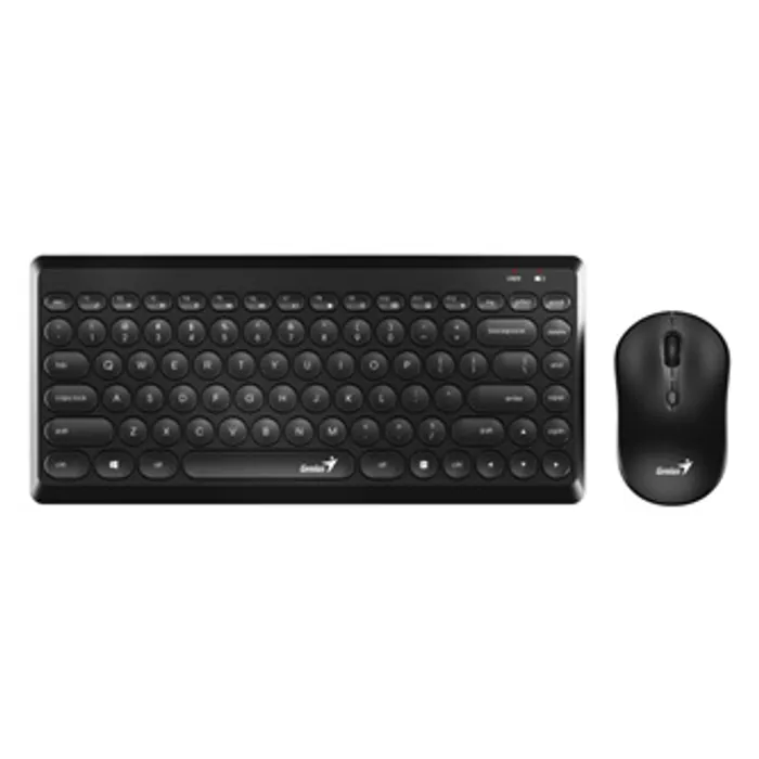 Termék főképe Genius LuxeMate Q8000, sada klávesnice s bezdrátovou optickou myší, 4x AAA, CZ/SK, klasic