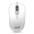 Genius Mouse DX-110, 1000DPI, optikai, 3 tl., 1 kerék, vezetékes USB, fehér