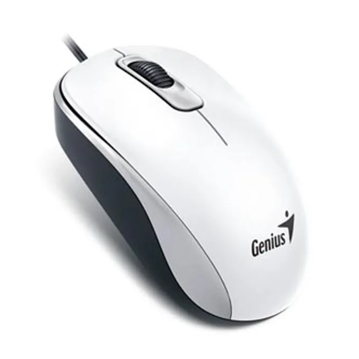 Termék főképe Genius Myš DX-110, 1000DPI, optická, 3tl., 1 kolečko, drátová USB, bílá