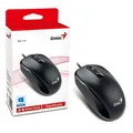 Genius Mouse DX-110, 1000DPI, optikai, 3 tl., 1 kerék, vezetékes USB, fekete