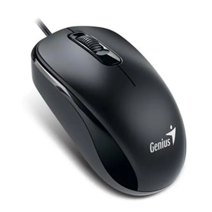 Termék főképe Genius Myš DX-110, 1000DPI, optická, 3tl., 1 kolečko, drátová USB, černá