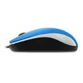 Genius Mouse DX-110, 1000DPI, optikai, 3 tl., 1 kerék, vezetékes USB, kék, standard, uni