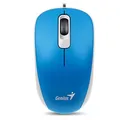 Következő termékkép Genius Mouse DX-110, 1000DPI, optikai, 3 tl., 1 kerék, vezetékes USB, kék, standard, uni