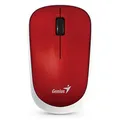 Genius Mouse DX-120, 1200DPI, optikai, 3 tl., 1 kerék, vezetékes USB, piros, normál, u
