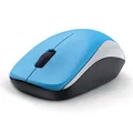 Genius Mouse NX-7000, 1200 DPI, 2,4 [GHz], optikai, 3 tl., 1 kerék, vezeték nélküli, kék, kék