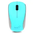 Következő termékkép Genius Mouse NX-7000, 1200 DPI, 2,4 [GHz], optikai, 3 tl., 1 kerék, vezeték nélküli, kék, kék