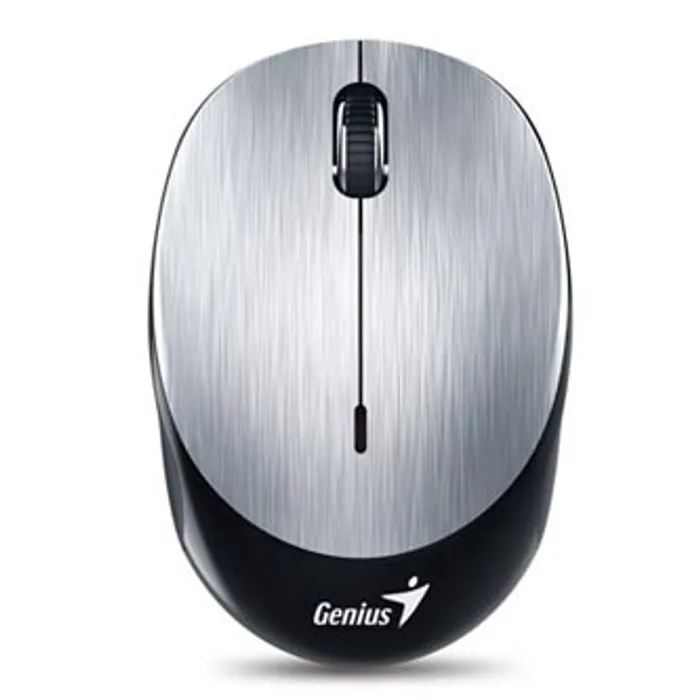 Termék főképe Genius Myš NX-9000BT, 1200DPI, Bluetooth, optická, 3tl., 1 kolečko, bezdrátová, stříbrná,