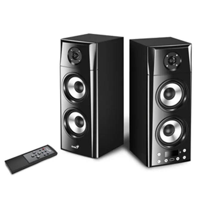 Termék főképe Genius reproduktory SP-HF2800 BT, 2.0, 60W, černé, dálkové ovládání, BT 5.0, 3pásmové, LC