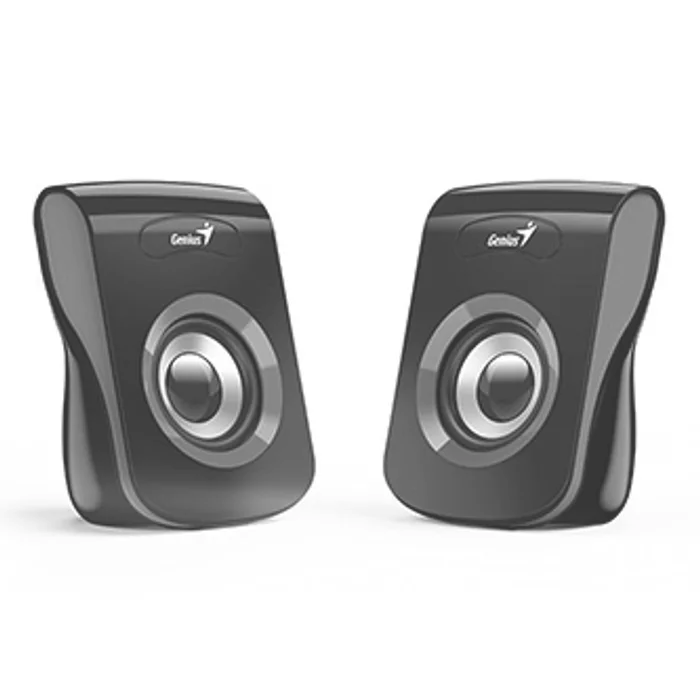 Termék főképe Genius reproduktory SP-Q180, 2.0, 6W, čenomodré, regulace hlasitosti, stolní, 150Hz-20kHz