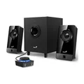 Genius hangszórók SW-2.1 300X, 2.1, 10W, fekete, vezérlőpanel, mikrofon bemenet, 3.5