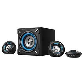 Genius hangszórók SW-G2.1 1000, 2.1, 26W, fekete, hangerőszabályzó, kék háttérvilágítás,
