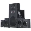 Genius hangszórók SW-HF 5.1 4500 v2, 5.1, 125W, fekete, távirányító, házimozi, 3