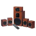 Genius hangszórók SW-HF 5.1 4800 v2, 5.1, 125W, barna, távirányító, házimozi, 3