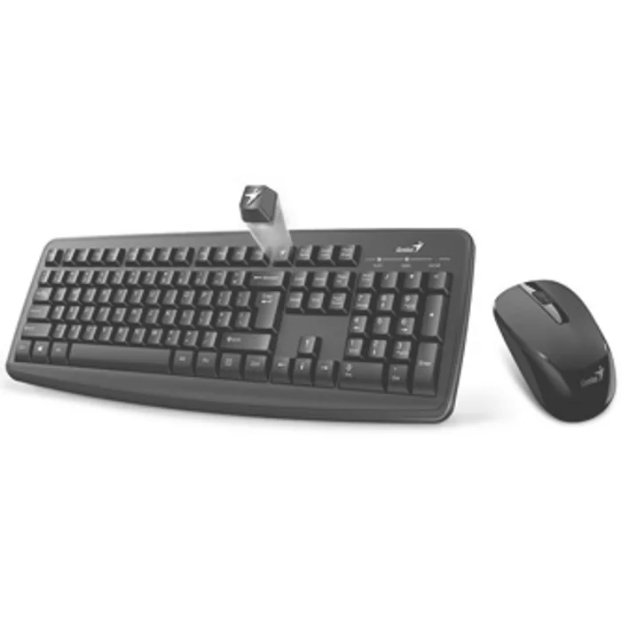 Termék főképe Genius Smart KM-8100, Sada klávesnice s bezdrátovou optickou myší, AAA, CZ/SK, 2.4 [Ghz],
