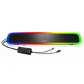 Következő termékkép Genius SoundBar 200BT, 2.0, 4W, fekete, hangerőszabályzó, háttérvilágítással, 3.5 mm-es jack/kék