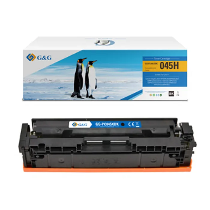 Termék főképe G&G kompatibilní toner s 045H, black, NT-PC045XBK, pro Canon MF634Cdw, MF632Cdw, LBP612Cd