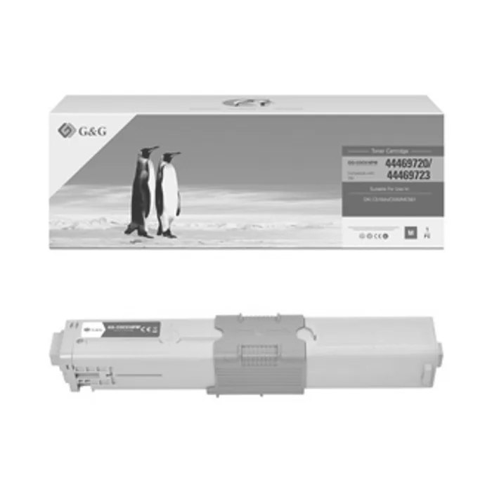 Termék főképe G&G kompatibilní toner s 44469723, magenta, 5000str., NT-COC510FM, pro OKI C510, 530, N