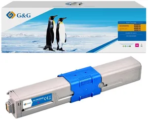 G&G kompatibilis toner 46508710, bíbor, 3000 oldalas, NT-COC332XFM, OKI C332, MC363,