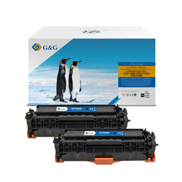 Termék főképe G&G kompatibilní toner s CC530A, black, NT-PH530UBK, pro HP Color LaserJet CP2020/CP2025/