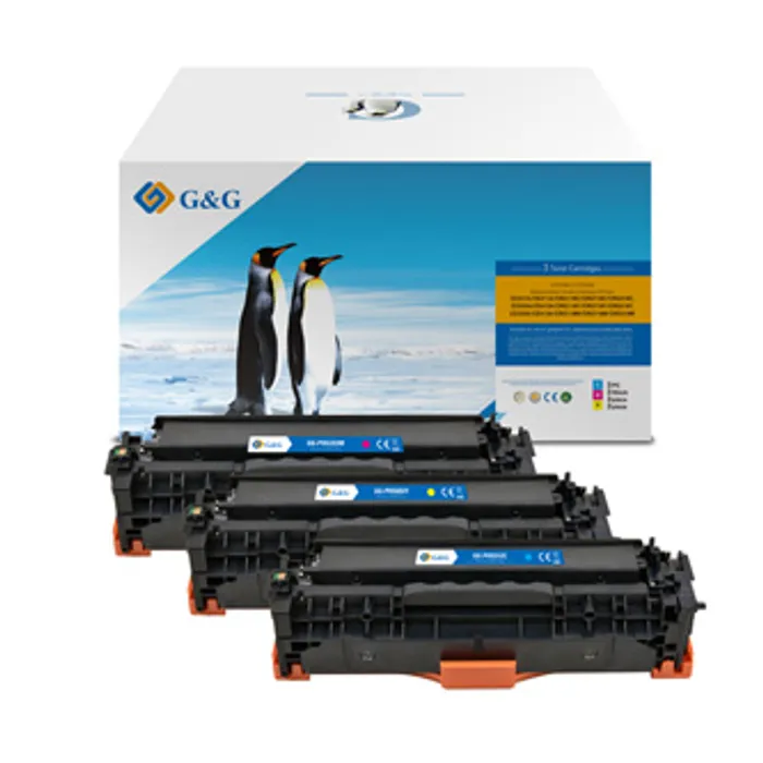 Termék főképe G&G kompatibilní toner s CC531A, black, NT-PH531UC, pro HP Color LaserJet CP2020/CP2025/C