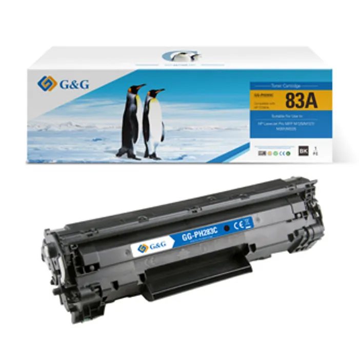 Termék főképe G&G kompatibilní toner s CF283A, black, NT-PH283C, pro HP Laserjet Pro M125/125FW/125A/M1