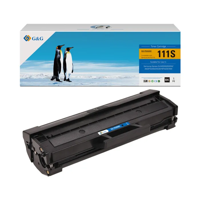 Termék főképe G&G kompatibilní toner s MLT-D111S, black, 1000str., NT-PS2020C, pro Samsung M2020, M2022