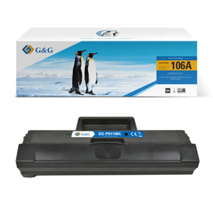 Termék főképe G&G kompatibilní toner s W1106A, black, NT-PH1106, pro HP LaserJet MFP 135a/135w/137fnw/