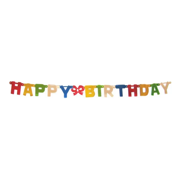 Termék főképe Girlanda HAPPY BIRTHDAY 1,5 m (průměr 11 cm) [1 ks]