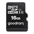 Goodram All-In-One, 16 GB, gyűjtőcsomag, M1A4-0160R12, UHS-I U1 (10. osztály), olvasóval és adapterrel