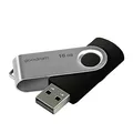 Következő termékkép Goodram USB flash meghajtó, USB 2.0, 16 GB, UTS2, fekete, UTS2-0160K0R11, USB A, forgatható fedéllel