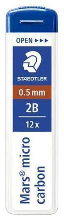 Termék főképe Grafitová tuha do mikrotužky "Mars micro", 0,5 mm, 2B, STAEDTLER