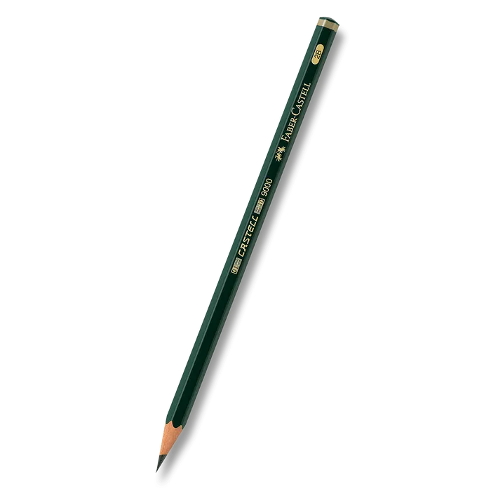 Termék főképe Grafitová tužka Castell 9000 2B Faber Castell (119002)