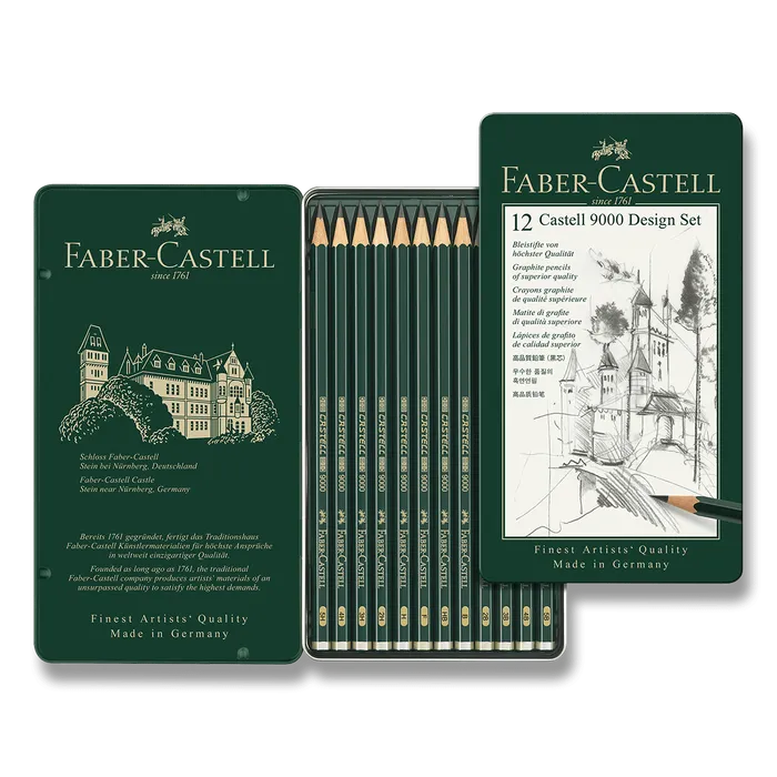 Termék főképe Grafitová tužka Castell 9000 Design sada Faber Castell (119064)