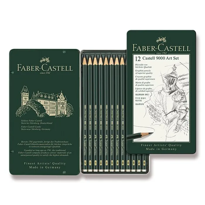 Termék főképe Grafitová tužka Castell 9000 Art sada Faber Castell (119065)
