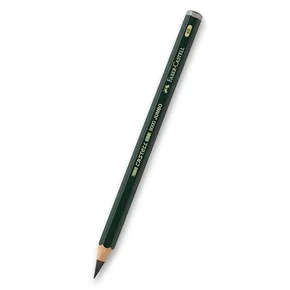Grafit ceruza Faber-Castell Castell 9000 Jumbo keménység 6B