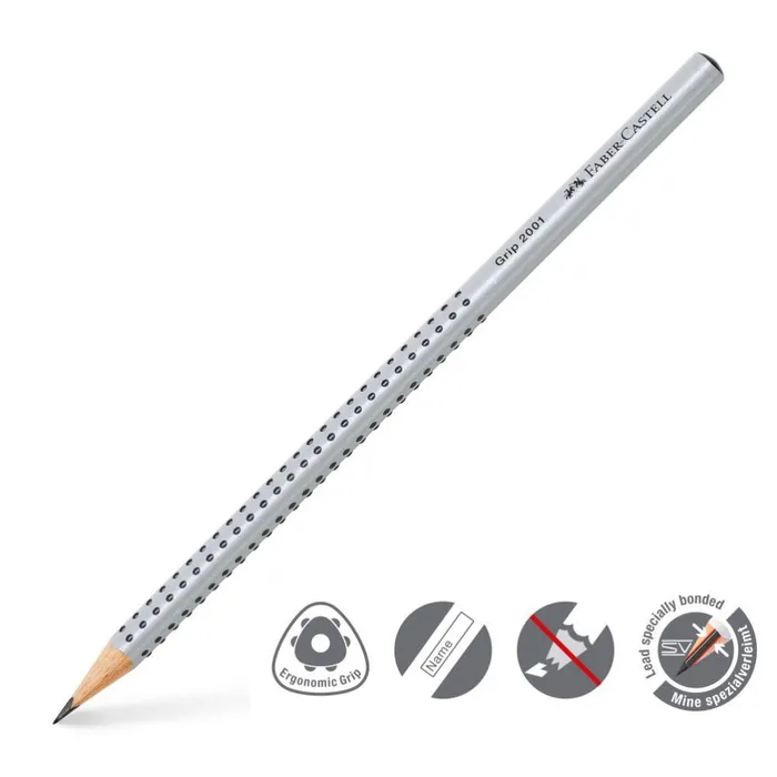 Termék főképe Grafitová tužka Faber-Castell Grip 2001 tvrdost B (číslo 2)