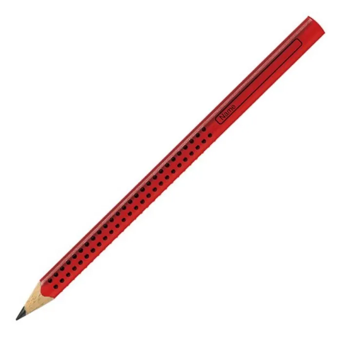 Termék főképe Grafitová tužka Faber-Castell Grip Jumbo červená, tvrdost B 111921