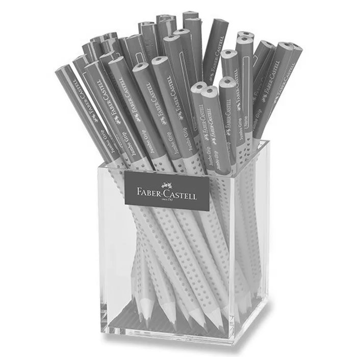 Termék főképe Grafitová tužka Faber-Castell Jumbo Grip Two Tone stojánek, 36 ks
