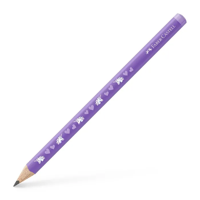 Termék főképe Grafitová tužka Faber-Castell Jumbo Unicorn HB, fialová