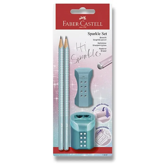 Termék főképe Grafitová tužka Faber-Castell Sparkle Cosmic Ocean set