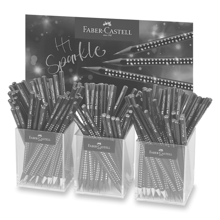 Termék főképe Grafitová tužka Faber-Castell Sparkle Midnight stojánek