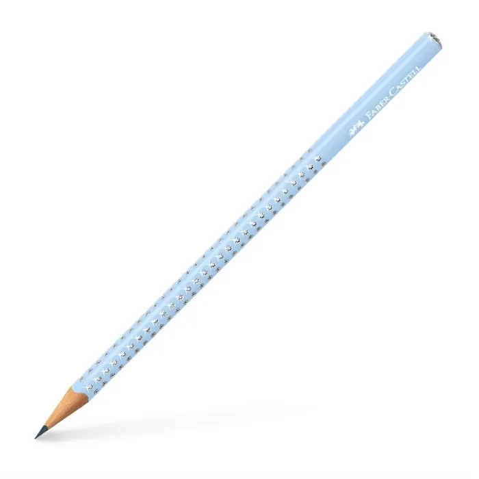 Termék főképe Grafitová tužka Faber-Castell Sparkle - perleťové odstíny, sv. modrá