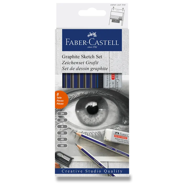 Termék főképe Grafitová tužka Goldfaber, sada 8ks Faber Castell (114000)