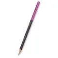 Grafit ceruza Grip Two Tone, rózsaszín / fekete Faber-Castell 517011