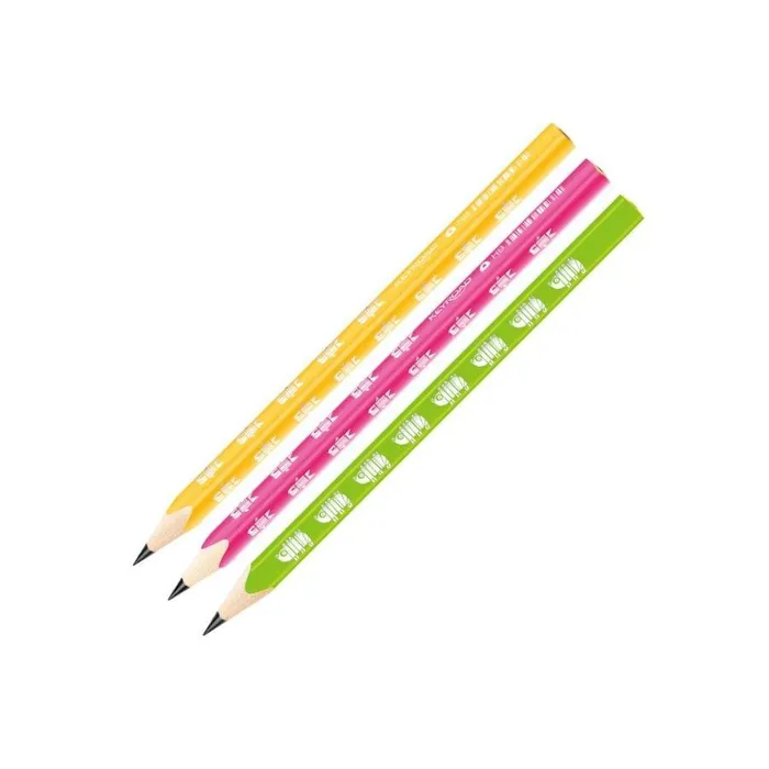 Termék főképe Grafitová tužka KEYROAD Neon Jumbo,trojhranná - HB,mix barev