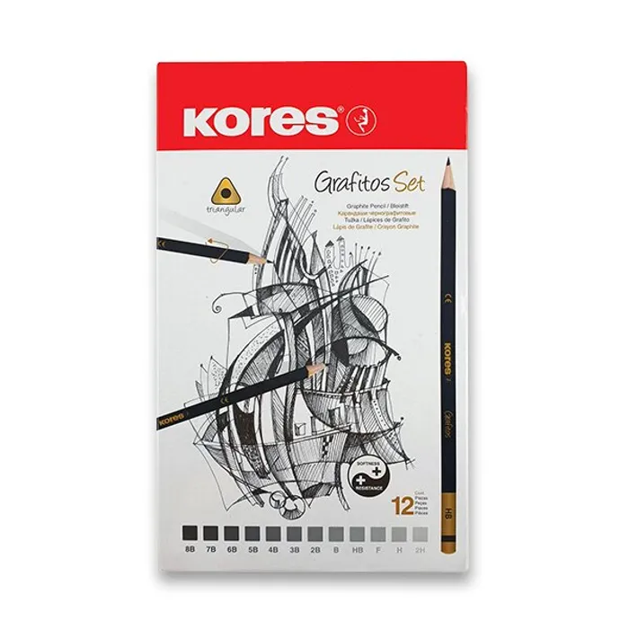 Termék főképe Grafitová tužka Kores Grafitos 12-12 ks