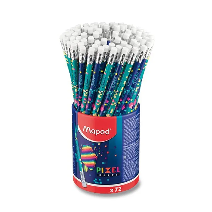 Termék főképe Grafitová tužka Maped Pixel Party tvrdost HB, stojánek 72 ks