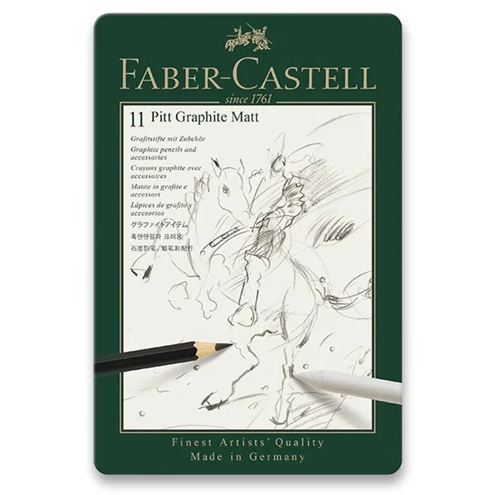 Termék főképe Grafitová tužka Pitt Graphite Matt, plechová k Faber-Castell 115220