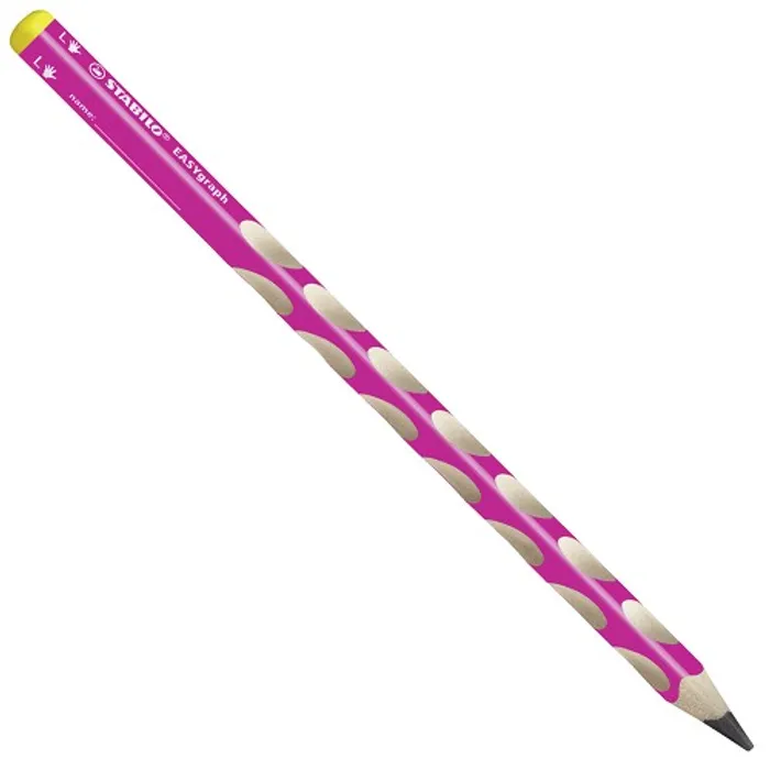 Termék főképe Grafitová tužka pro leváky - STABILO EASYgraph růžová - HB [1 ks]